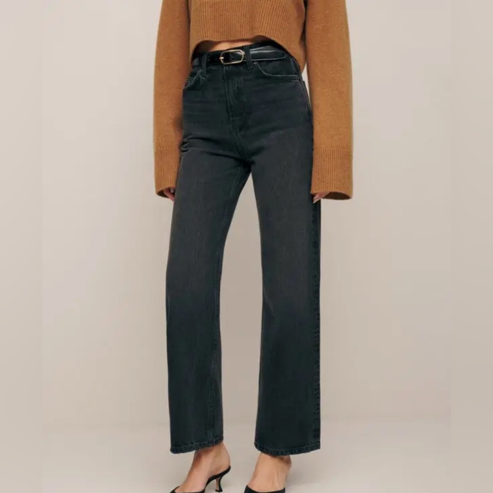 Reformation Jeans • Lisa Straight Cropped